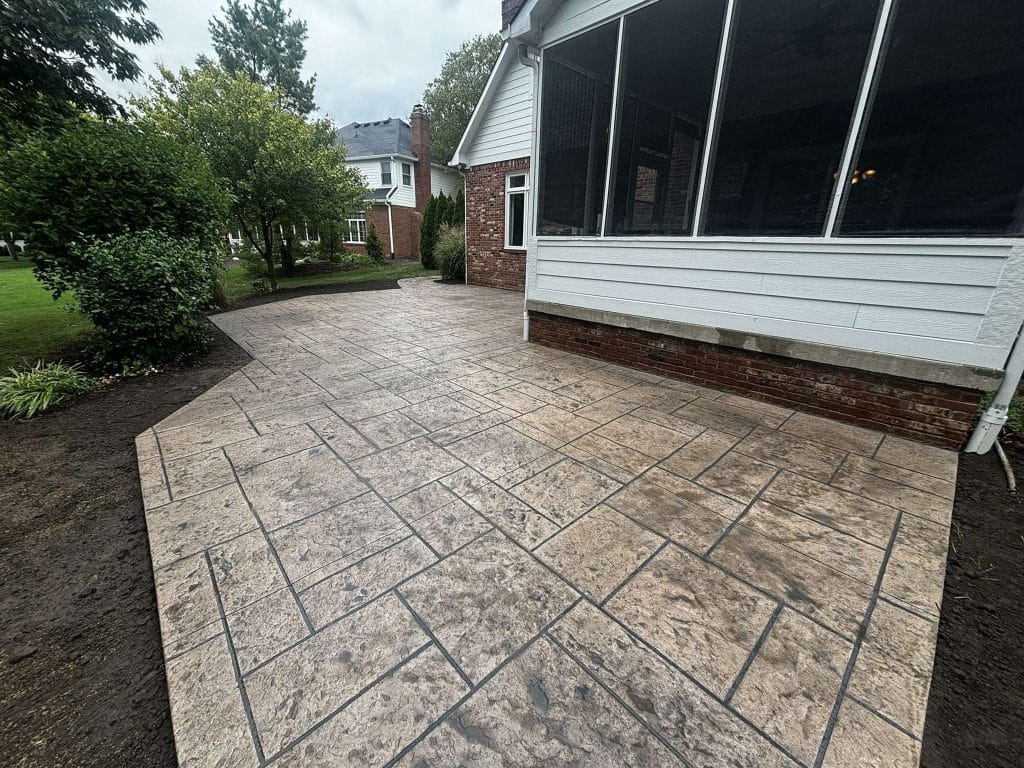 Stamped Concrete Patio