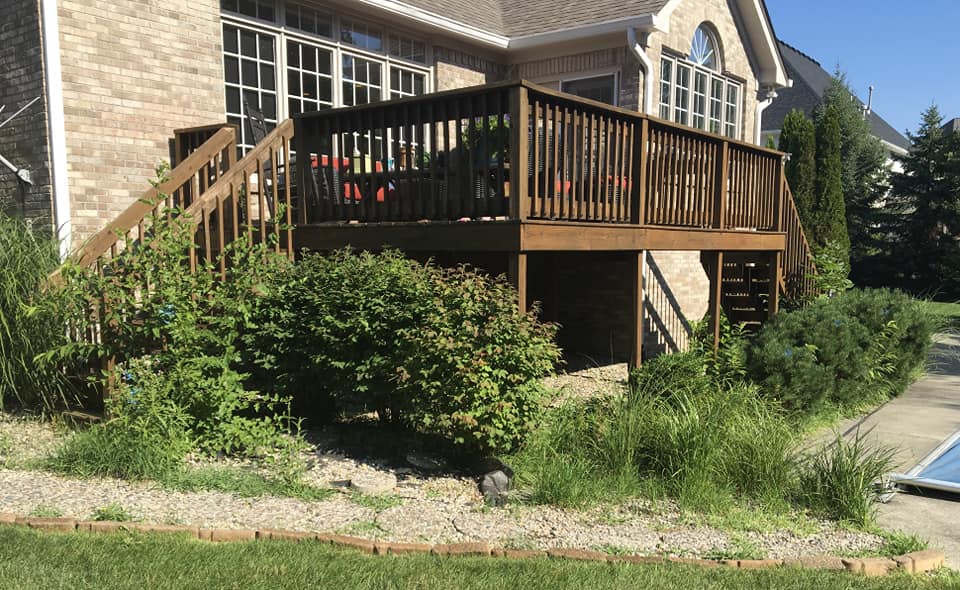 wood deck